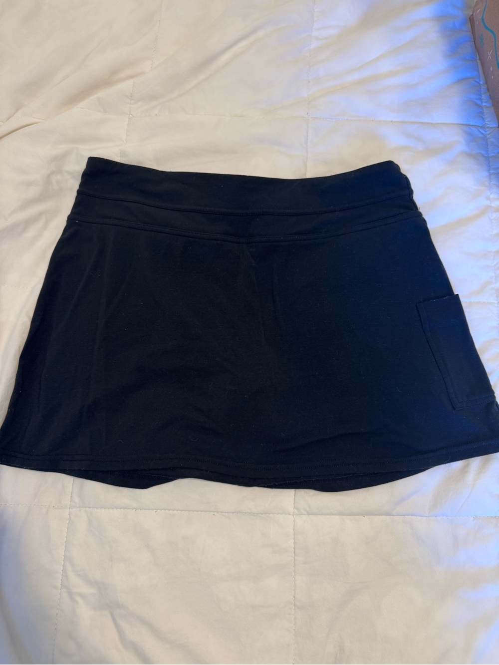 Prana Black Athletic Skort with Side Pocket - Women